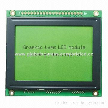 128 x 64 Graphic Dot Matrix LCD Module, Manufacturer, with Overall Dimensions of 93.0 x 70.0 x 15mm